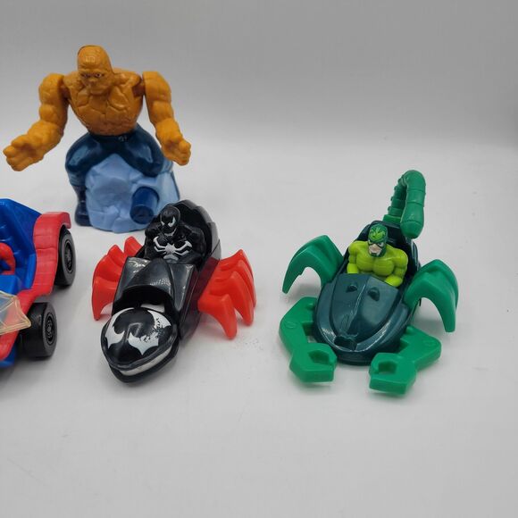 Set 5 Fast Food Toys Marvel 90's McDonalds 2000's Burger King - Picture 4 of 5